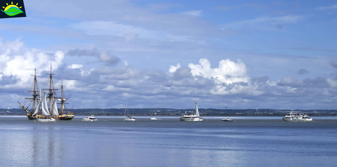 L'estuaire de la Gironde